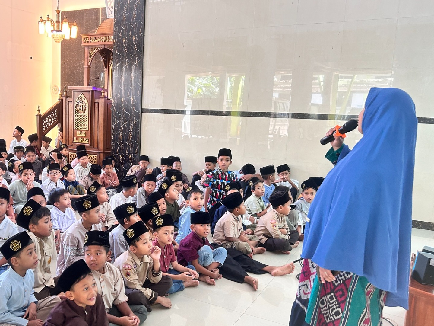 Kajian Ramadhan dan Motivasi Siswa di Masjid